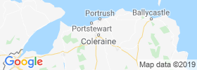 Coleraine map